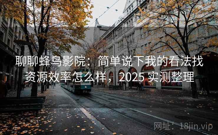 聊聊蜂鸟影院：简单说下我的看法找资源效率怎么样，2025 实测整理  第2张
