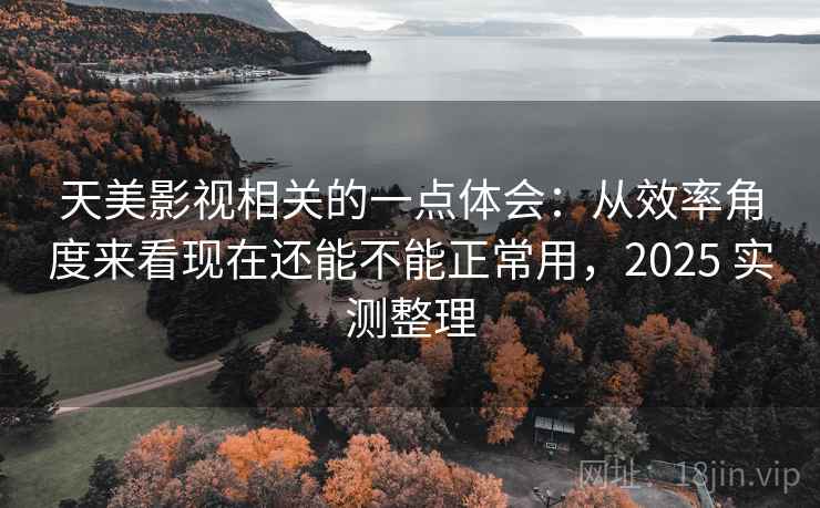天美影视相关的一点体会:从效率角度来看现在还能不能正常用,2025 实测整理 第2张 天美影视相关的一点体会:从效率角度来看现在还能不能正常用,2025 实测整理 第2张